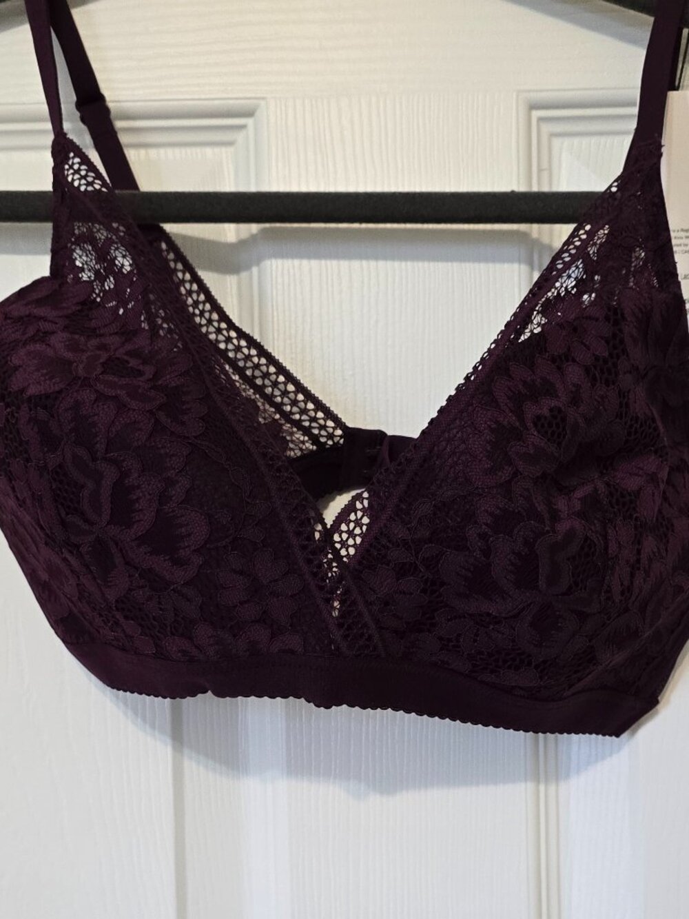 NWT knix lace plunge bra